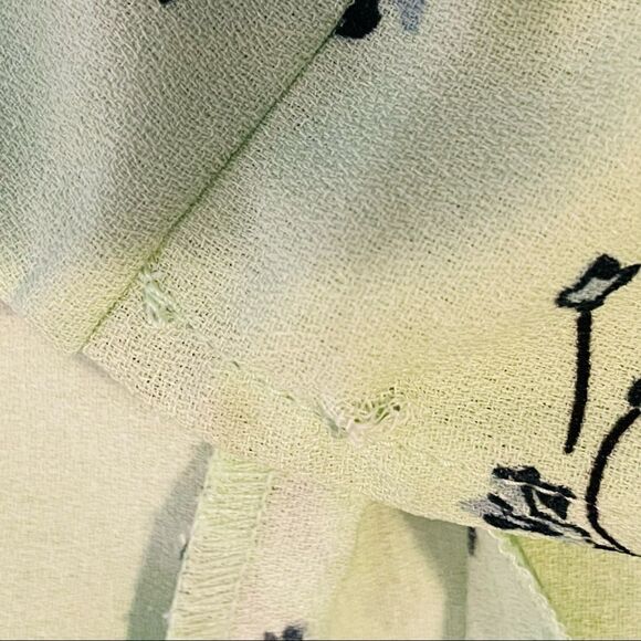 NWT - Leith Green Veranda Noral Floral Maxi Dress - Picture 6 of 9